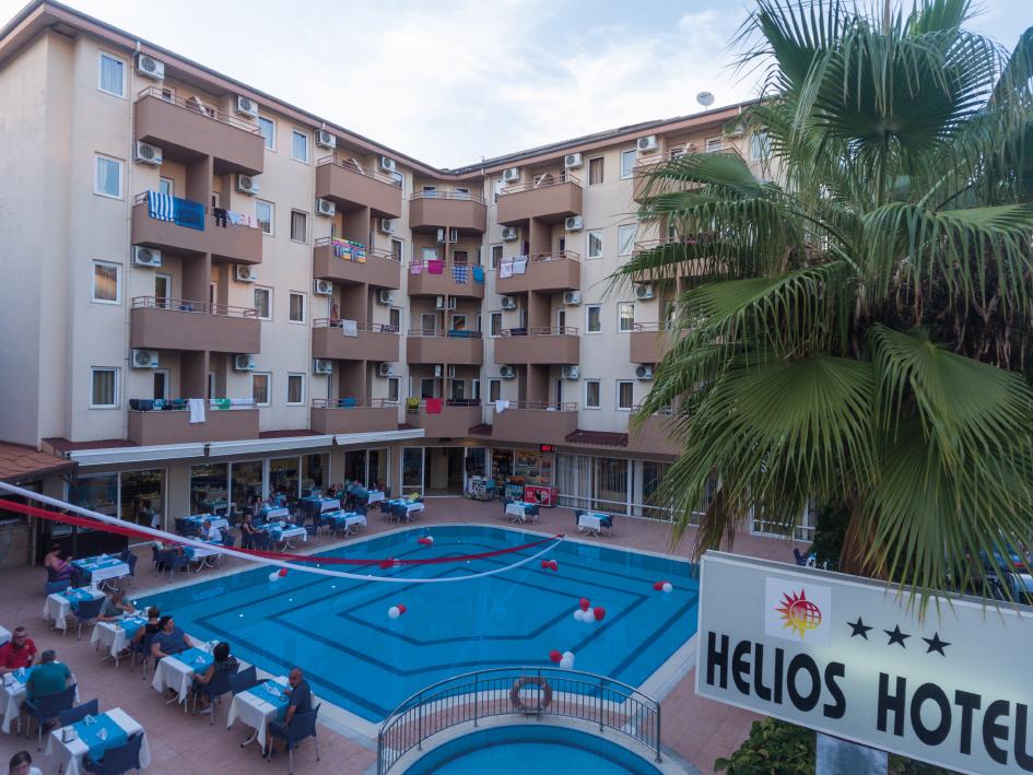 Helios Hotel Side Esterno foto