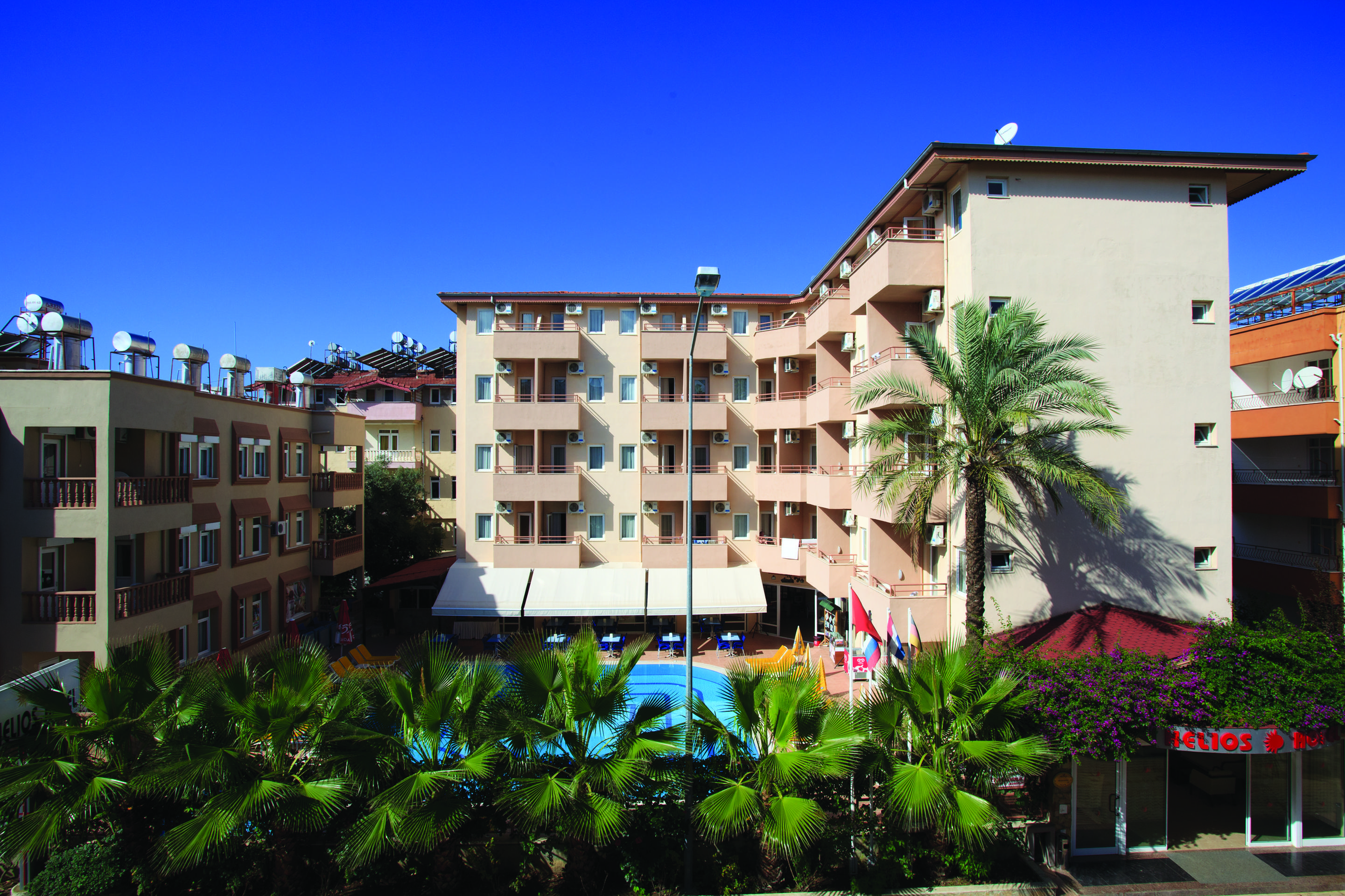 Helios Hotel Side Esterno foto